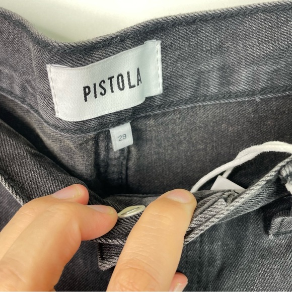 Pistola Black Straight Leg Jeans - Picture 4 of 13